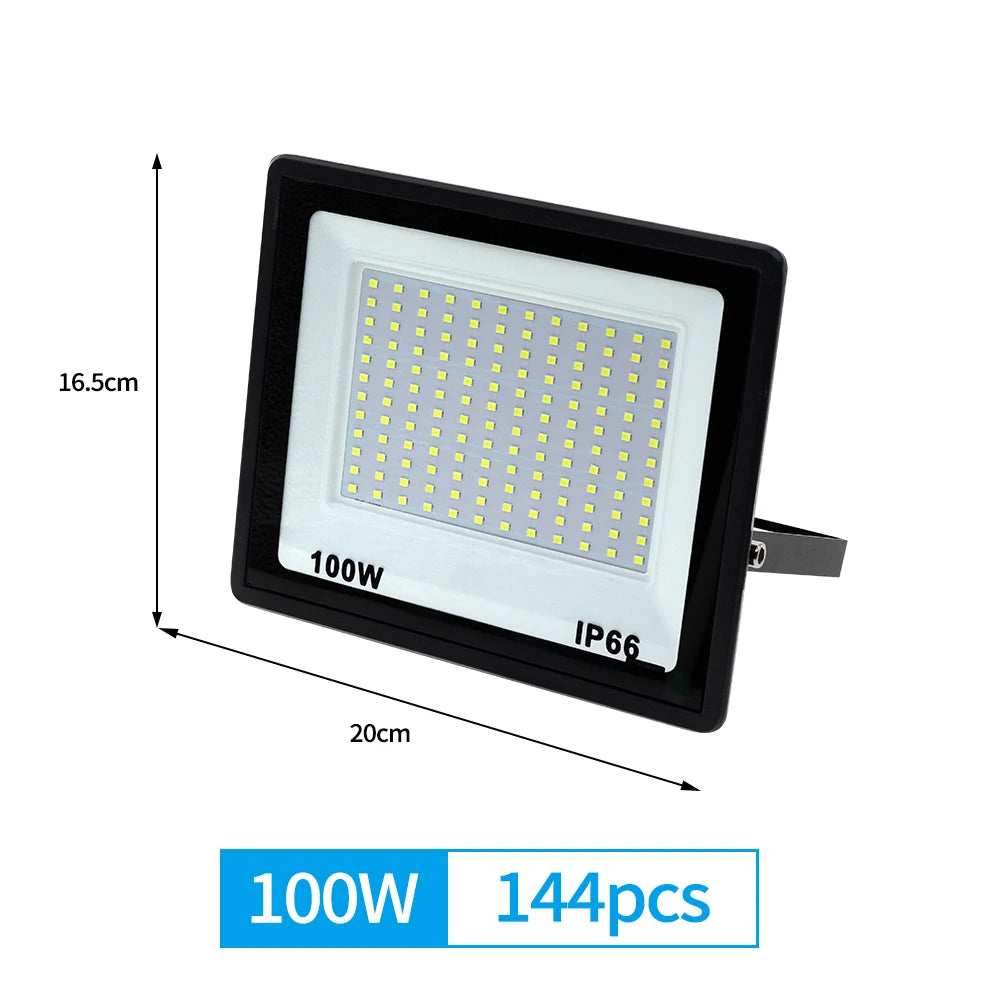 High Brightness LED Floodlight 100W 200W 300W IP66 Waterproof Flood Light For Garden Street Outdoor Lighting - GlowMart