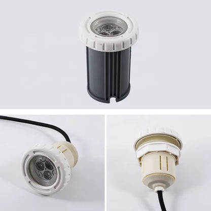 Multicolor Pool Lamps Mini LED Pool Lamps Cement Pool Plastic Pool Underwater Lamps ABS Recessed Pool Light IP68 12V Waterproof