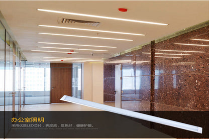 1pc Flat Purified LED Tube light 10W 0.3m 20W 57cm LED Batten Tube Bar Light Three Tri-Proof light  220v 3000k Nature 4000k 6000 - GlowMart