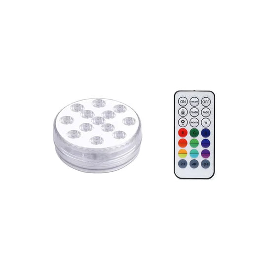 13 Leds Magnetic Submersible LED Light Waterproof Underwater Light USB Rechargeable Swimming Pool Night Lamp with Suction Cups