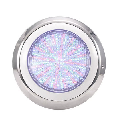 LED Piscina Luz Submersible Lamps Stainless Steel LED Swimming Pool Light IP68 Waterproof 12V Outdoor RGB Underwater Light Pond