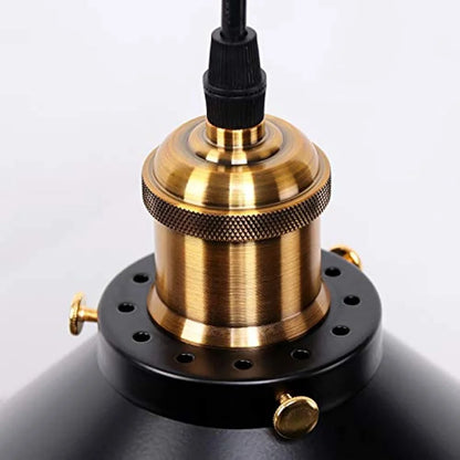 Vintage Pendant Light Loft Retro Chandelier Pendant Lamp E27 Base Industrial Hanging light Edison Home Lighting for Living Room - GlowMart