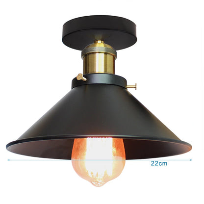 Vintage Pendant Light Loft Retro Chandelier Pendant Lamp E27 Base Industrial Hanging light Edison Home Lighting for Living Room - GlowMart
