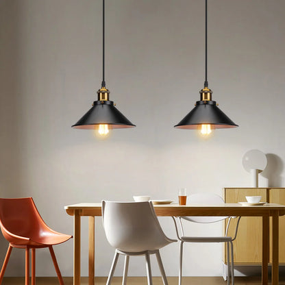 Vintage Pendant Light Loft Retro Chandelier Pendant Lamp E27 Base Industrial Hanging light Edison Home Lighting for Living Room - GlowMart