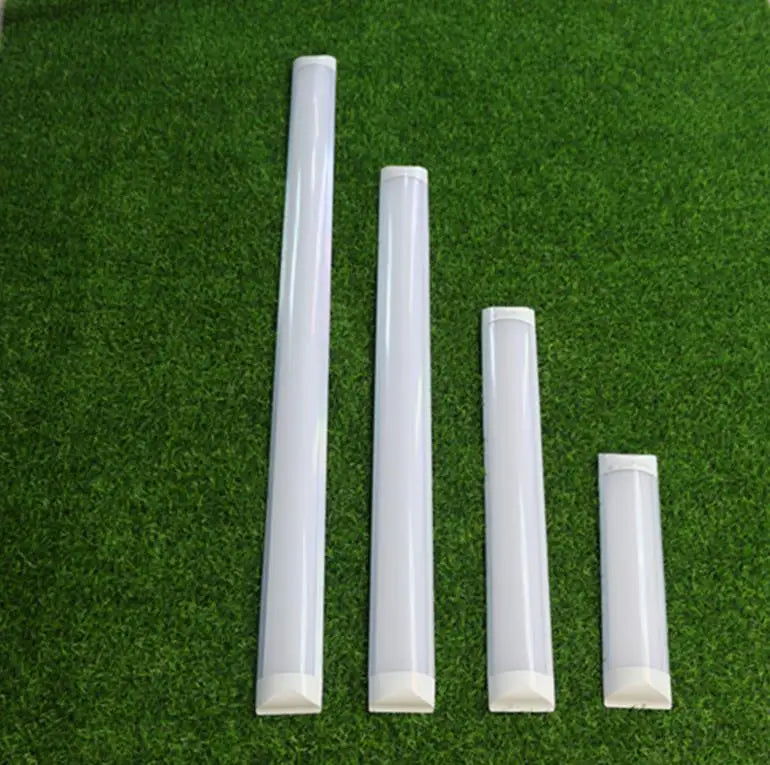 1pc Flat Purified LED Tube light 10W 0.3m 20W 57cm LED Batten Tube Bar Light Three Tri-Proof light  220v 3000k Nature 4000k 6000 - GlowMart