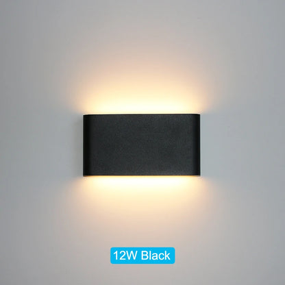 LED Outdoor Waterproof IP65 Wall Light Porch Garden Wall Lamp & Indoor Home Decor Bedroom Living Room Decoration Lighting Lamp - GlowMart