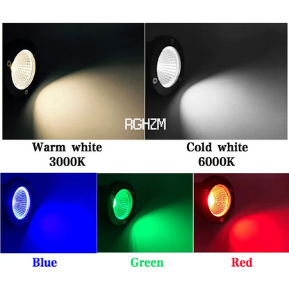 4pcs LED COB Garden Lights 3W 5W 7W 10W Outdoor Spike Lawn Lamp Street Waterproof Landscape Lighting DC12V Spotlights AC110V220V - GlowMart