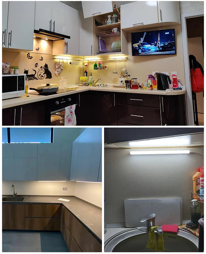 Led Lights Tube Home Lighting Kitchen Bedroom Garage Fixture t5/t8 Ceiling Linear Lamp Strip 220V Closet Cabinets 90/120cm Tube - GlowMart