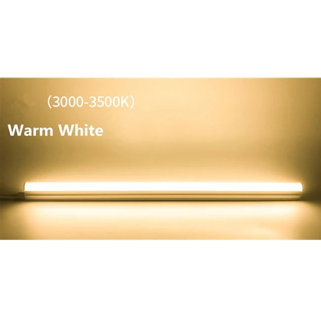 T5 Led Tube Light 0.3m 1ft 2835 SMD Strip Bar 220V 230V 240V Nature White 4000K Red Ice Blue Green Pink Yellow Cool White 6500K - GlowMart