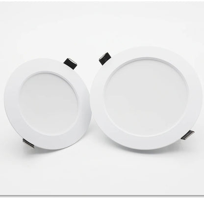 10Pcs/lot LED Downlight AC 220V 7W 9W 12W 15W 18W Round Recessed Light Waterproof Spot Lamp Down Light Kitchen LED Spot Light - GlowMart