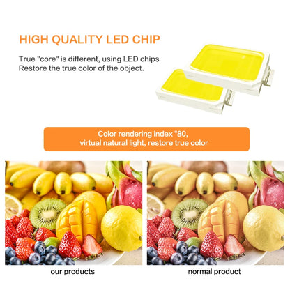 10Pcs/lot LED Downlight AC 220V 7W 9W 12W 15W 18W Round Recessed Light Waterproof Spot Lamp Down Light Kitchen LED Spot Light - GlowMart