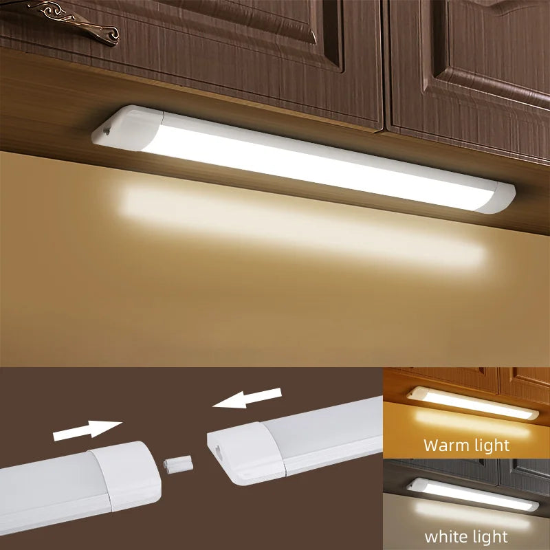 Led Tube Light 85-265V Led Bar Lamp Under Cabinets Lamp Tube Ceiling Wall Lamps Home Indoor Lighting Fixture For Kitchen Bedroom - GlowMart