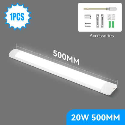 Led Tube Light 85-265V Led Bar Lamp Under Cabinets Lamp Tube Ceiling Wall Lamps Home Indoor Lighting Fixture For Kitchen Bedroom - GlowMart