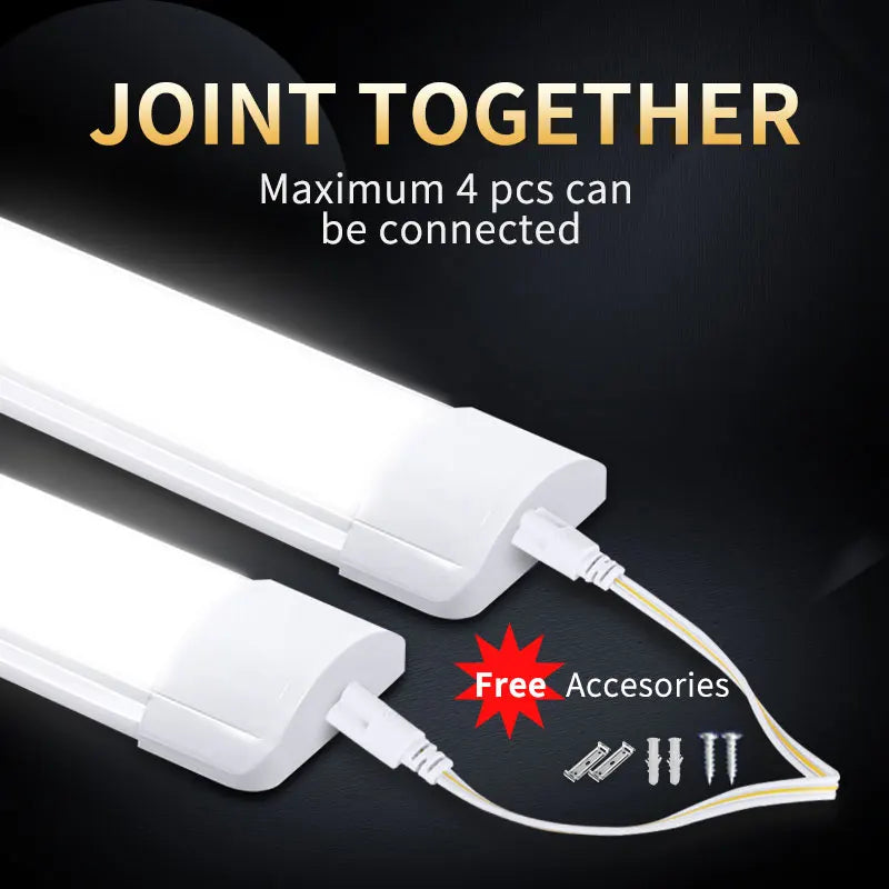 LED Tube Lights Cabinet Light 110V 220V LED Lamps Ceiling Bar Lights Wall Lamp LED Tubo Light Kitchen Workshop Lamp Night Light - GlowMart