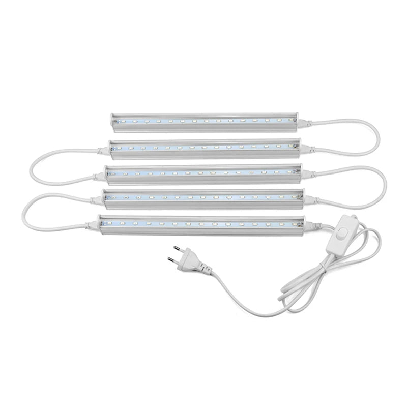 T5 Led Tube Light 0.3m 1ft 2835 SMD Strip Bar 220V 230V 240V Nature White 4000K Red Ice Blue Green Pink Yellow Cool White 6500K - GlowMart