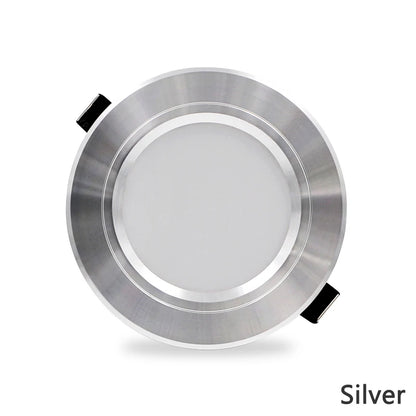 Led Downlight 220v 18W 15W 12W Ceiling Light 9W 5W Recessed Down light Round Led Panel Light Spotlight Indoor Lighting - GlowMart