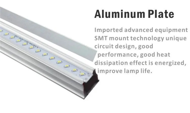 LED Tube 10PCS LED T5 Tubes Light 30cm 60cm 90cm 120cm T5 Tubes SMD2835 Brightness LED T5 Lamp Tube AC86-265V for Room Lighting - GlowMart