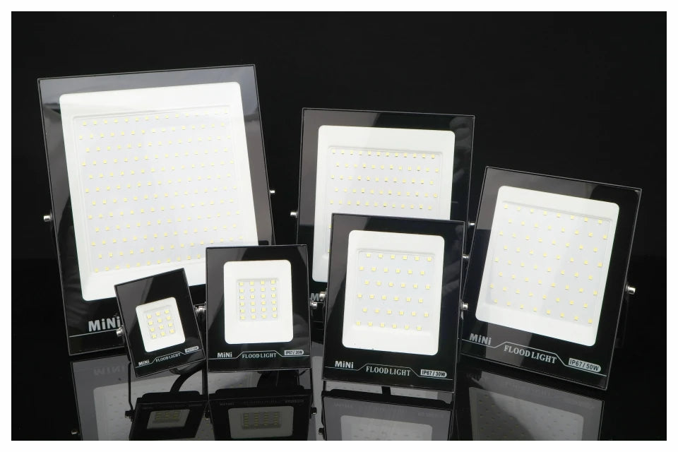 Led Flood Light 10W 20W 30W 50W 100W 150W Reflector Led IP67 Waterproof Floodlight Outdoor Spotlight Lighting Street Garden Lamp - GlowMart