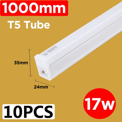 Led Lights Tube Home Lighting Kitchen Bedroom Garage Fixture t5/t8 Ceiling Linear Lamp Strip 220V Closet Cabinets 90/120cm Tube - GlowMart