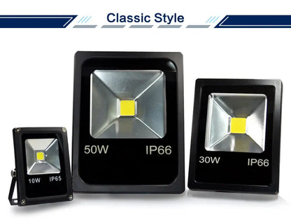 Led Floodlight 10W 20W 30W Outdoor Spotlight Flood Light AC 220V 230V Waterproof IP66 IP65 Professional Lighting Lamp - GlowMart