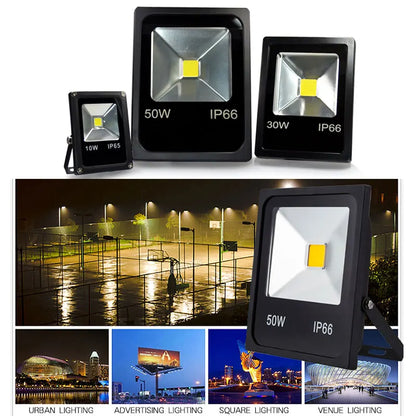 Led Floodlight 10W 20W 30W Outdoor Spotlight Flood Light AC 220V 230V Waterproof IP66 IP65 Professional Lighting Lamp - GlowMart