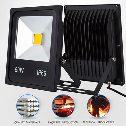 Led Floodlight 10W 20W 30W Outdoor Spotlight Flood Light AC 220V 230V Waterproof IP66 IP65 Professional Lighting Lamp - GlowMart