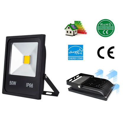 Led Floodlight 10W 20W 30W Outdoor Spotlight Flood Light AC 220V 230V Waterproof IP66 IP65 Professional Lighting Lamp - GlowMart