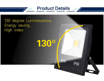 Led Floodlight 10W 20W 30W Outdoor Spotlight Flood Light AC 220V 230V Waterproof IP66 IP65 Professional Lighting Lamp - GlowMart