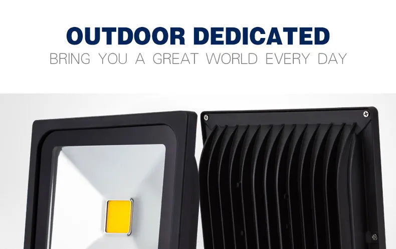 Led Floodlight 10W 20W 30W Outdoor Spotlight Flood Light AC 220V 230V Waterproof IP66 IP65 Professional Lighting Lamp - GlowMart