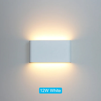 LED Outdoor Waterproof IP65 Wall Light Porch Garden Wall Lamp & Indoor Home Decor Bedroom Living Room Decoration Lighting Lamp - GlowMart