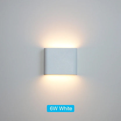 LED Outdoor Waterproof IP65 Wall Light Porch Garden Wall Lamp & Indoor Home Decor Bedroom Living Room Decoration Lighting Lamp - GlowMart