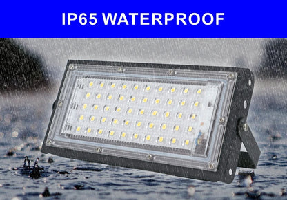 Led Flood Light 50W 100W 150W 200W 110V 220V Outdoor Floodlights IP65 Waterproof Wall Lamp Reflector Led Street Light - GlowMart