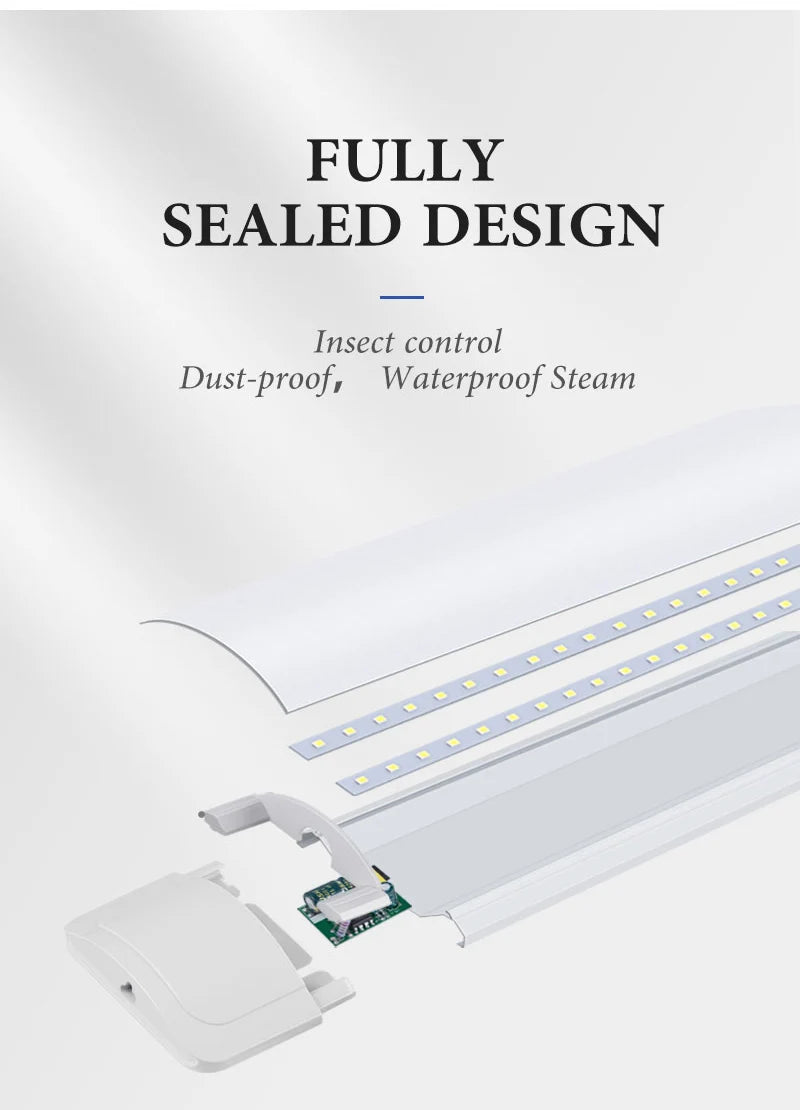 LED Tube Lights Cabinet Light 110V 220V LED Lamps Ceiling Bar Lights Wall Lamp LED Tubo Light Kitchen Workshop Lamp Night Light - GlowMart