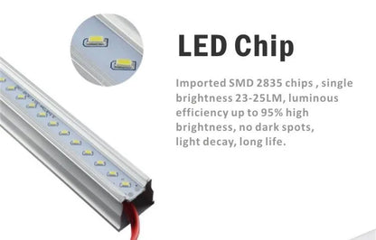 LED Tube 10PCS LED T5 Tubes Light 30cm 60cm 90cm 120cm T5 Tubes SMD2835 Brightness LED T5 Lamp Tube AC86-265V for Room Lighting - GlowMart