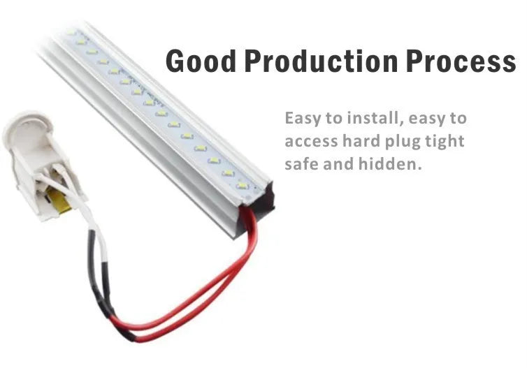 LED Tube 10PCS LED T5 Tubes Light 30cm 60cm 90cm 120cm T5 Tubes SMD2835 Brightness LED T5 Lamp Tube AC86-265V for Room Lighting - GlowMart