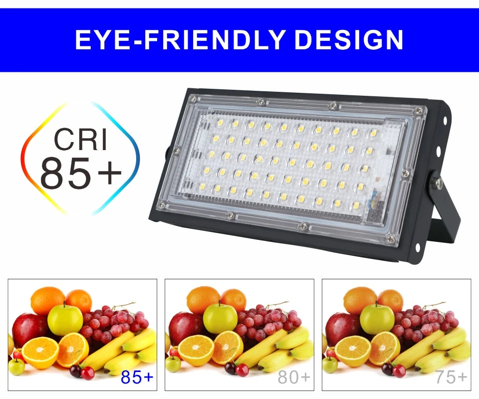 Led Flood Light 50W 100W 150W 200W 110V 220V Outdoor Floodlights IP65 Waterproof Wall Lamp Reflector Led Street Light - GlowMart
