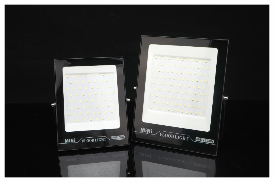 Led Flood Light 10W 20W 30W 50W 100W 150W Reflector Led IP67 Waterproof Floodlight Outdoor Spotlight Lighting Street Garden Lamp - GlowMart