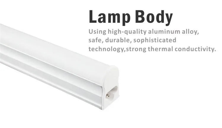 LED Tube 10PCS LED T5 Tubes Light 30cm 60cm 90cm 120cm T5 Tubes SMD2835 Brightness LED T5 Lamp Tube AC86-265V for Room Lighting - GlowMart