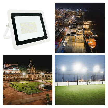 LED Flood Light 10W 20W 30W 50W 100W AC220V IP68 Waterproof Projector Lighting Outdoor Spotlight Reflector Wall Lamp Street Lamp - GlowMart