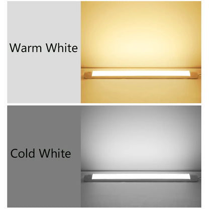 Led Lights Tube Home Lighting Kitchen Bedroom Garage Fixture t5/t8 Ceiling Linear Lamp Strip 220V Closet Cabinets 90/120cm Tube - GlowMart
