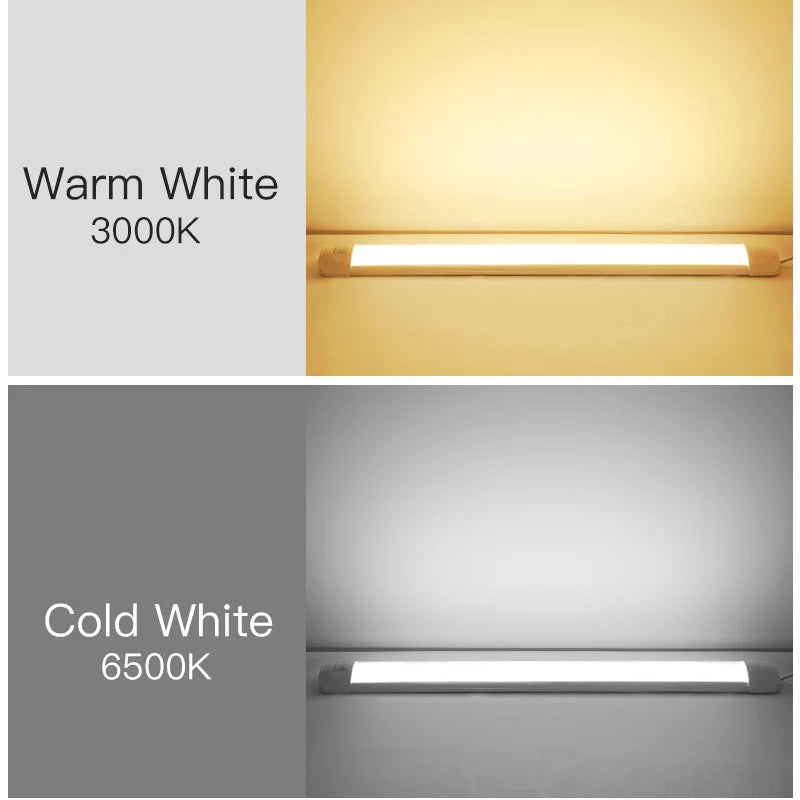 LED Tube Lights Cabinet Light 110V 220V LED Lamps Ceiling Bar Lights Wall Lamp LED Tubo Light Kitchen Workshop Lamp Night Light - GlowMart