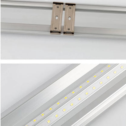 1pc Flat Purified LED Tube light 10W 0.3m 20W 57cm LED Batten Tube Bar Light Three Tri-Proof light  220v 3000k Nature 4000k 6000 - GlowMart