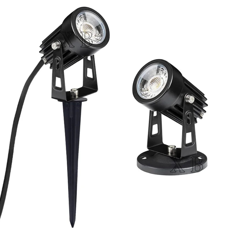 4PCS 1W 3W 5W 7W 10W LED Garden Lawn Lamp Outdoor LED Spike Light Waterproof Lighting Garden Path Spotlights AC 85-265V  DC12V - GlowMart