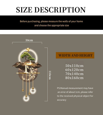 Entrance Decoration Pendant Lamps Luxury Abstract Plant Corridor Hanging Painting TV Background Wall Painting With  Light Lustre - GlowMart
