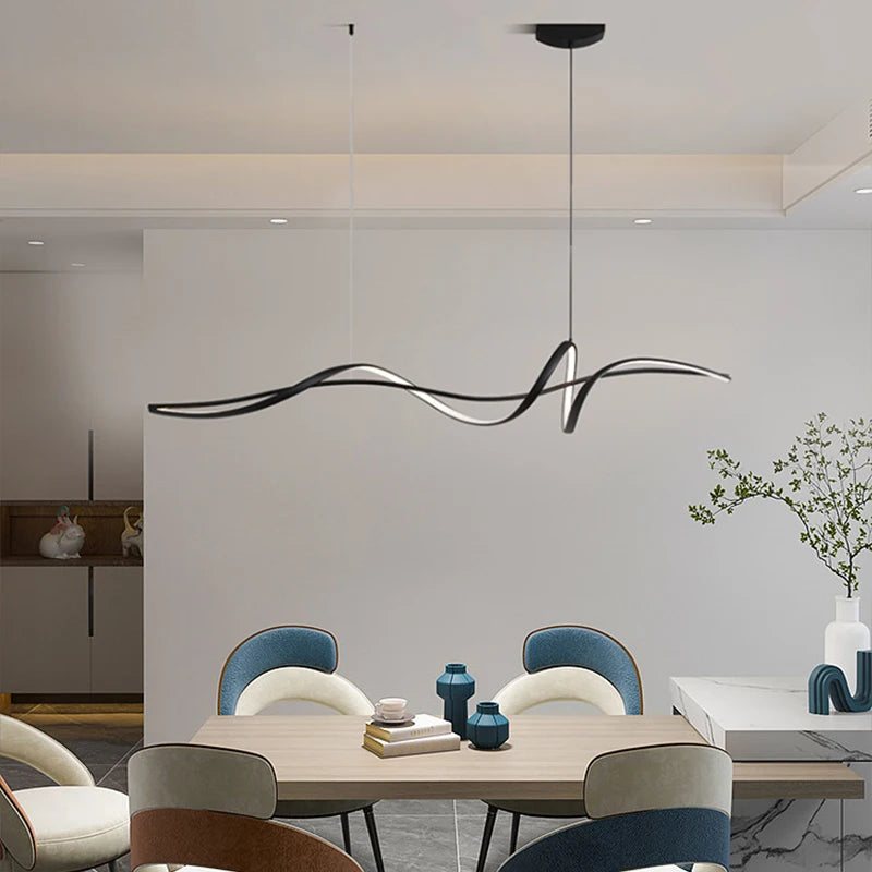 Creative Dining Room Pendant Lamp Modern LED Pendant Light For Living Room Kitchen Study Minimalist Home Decoration Hanging Lamp - GlowMart