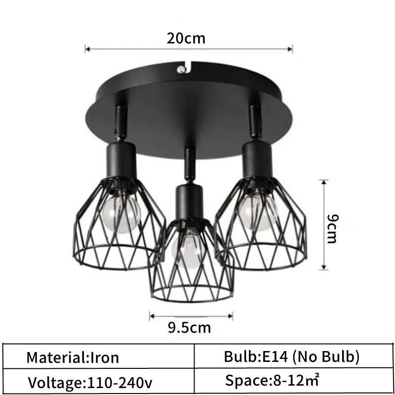 Aisle Lights Entrance Hallway Lights Modern And Simple Iron Art Living Room Bedroom Stair Lights Cloakroom LED Ceiling Lights