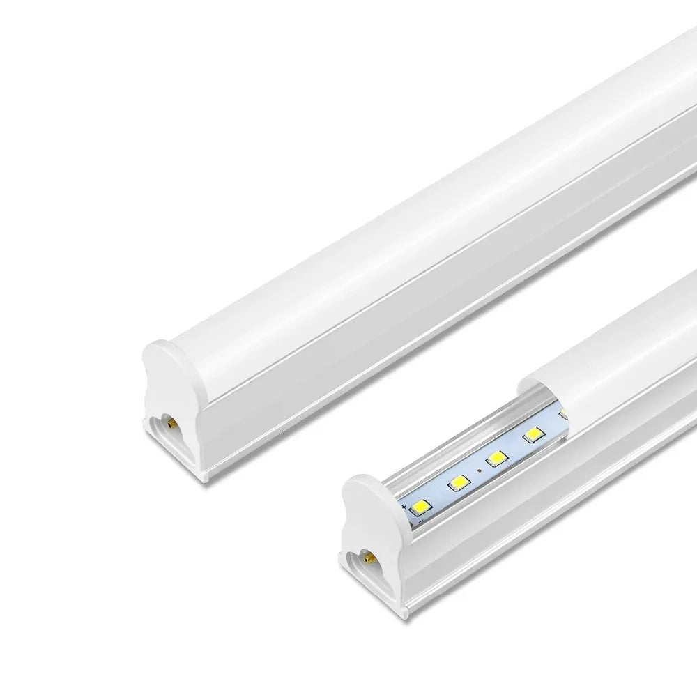 T5 T8 fluorescent lamp LED lamp 30cm 60cm 6w 10W cold white light 110V 220V LED lamp integration, kitchen lighting - GlowMart