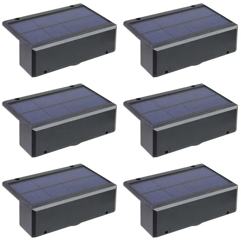 LED Solar Garden Lights Strong Bright Outdoor Sunlight Led Lights IP65 Waterproof Wall Lamp for Courtyard Yard Balcony Fence - GlowMart