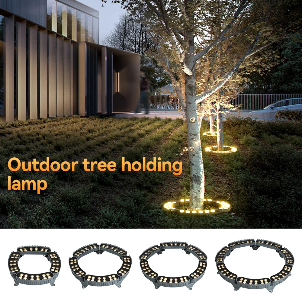 LED Outdoor Tree Spot Light LED Wall Washer Aluminum RGB IP65 Can be used outdoors under large trees and cylindrical cones - GlowMart