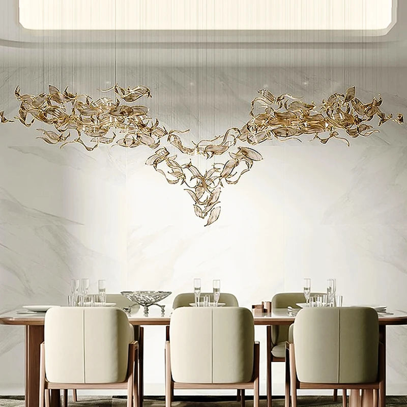 Pendant Luxury Chandelier Light For Living Room Pendant Light Kitchen Bar Dining Room Ceiling Hanging Lamp for Kitchen Island - GlowMart